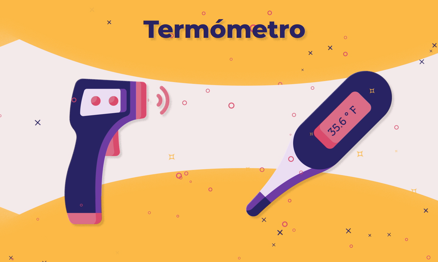 Para eso se emplea un dispositivo llamado “termómetro” del que existen varios tipos dependiendo de lo que necesites medir.